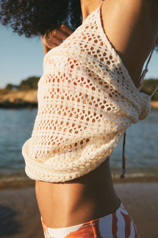 H&M Bikini Bottoms Orange/patterned