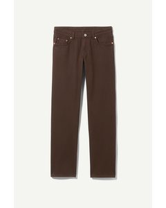Arrow Low Straight Jeans Cocoa Brown