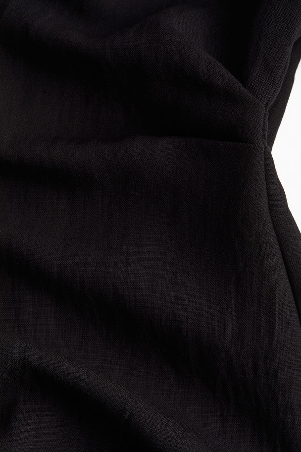 H&M Tapered-waist Dress Black