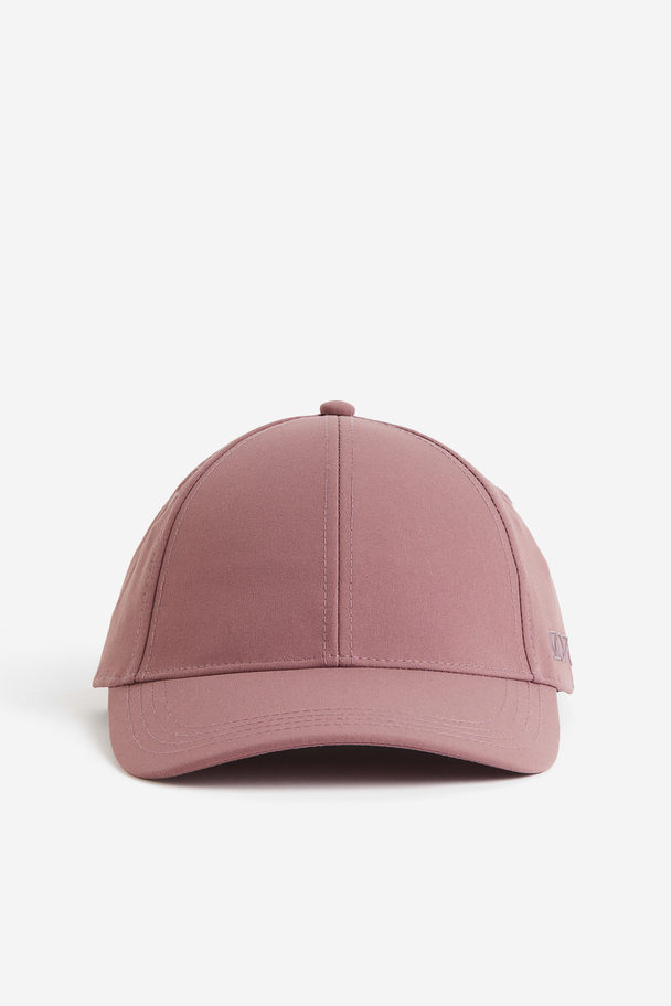 H&M Water-repellent Sports Cap Dusty Pink