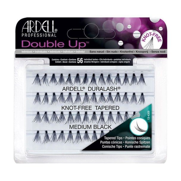 Ardell Ardell Double Up Individual Knot-free Tapered Medium Black