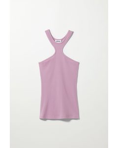 Super Racerfront Tank Top Dusty Lilac