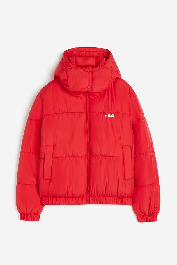Fila Buchen Cropped Puffer Jacket True Red