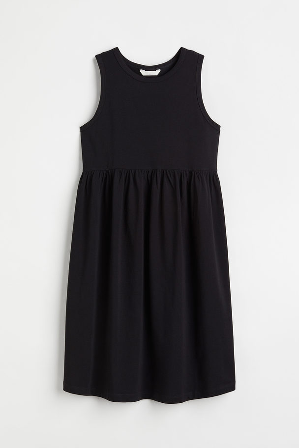 H&M Mama Short Jersey Dress Black