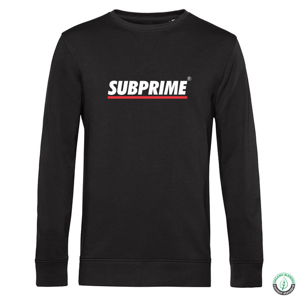 Subprime Subprime Sweater Stripe Black Svart
