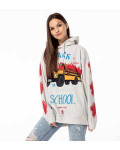 Don't Back To School Womens Oversize Hoodie