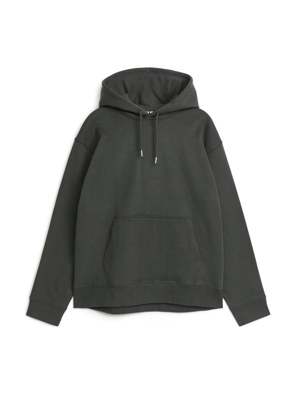 ARKET Relaxed Terry Hoodie Antracit