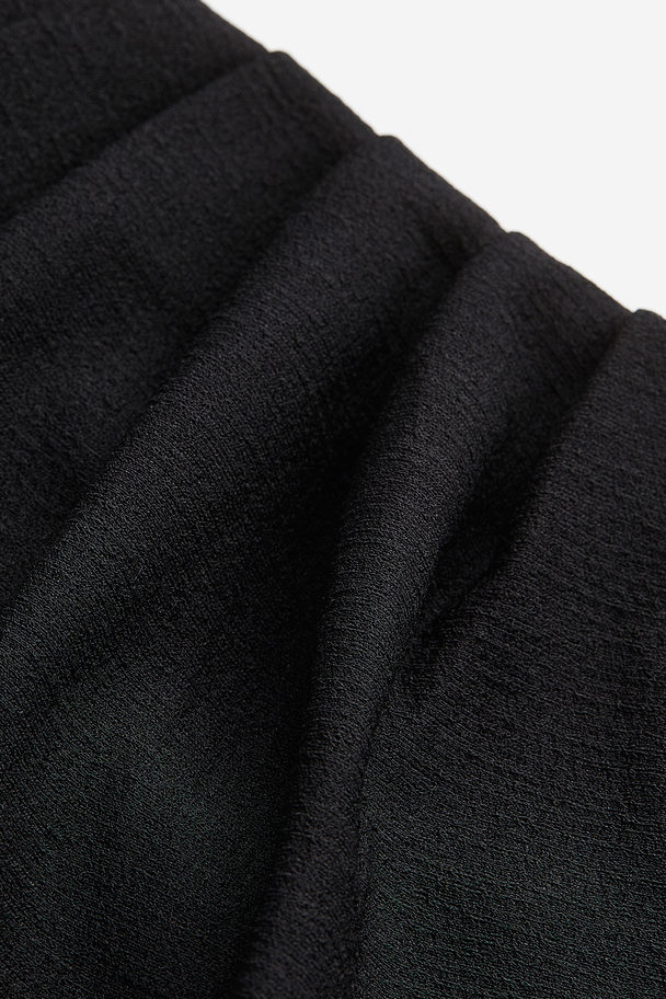 H&M Wrap Jersey Dress Black
