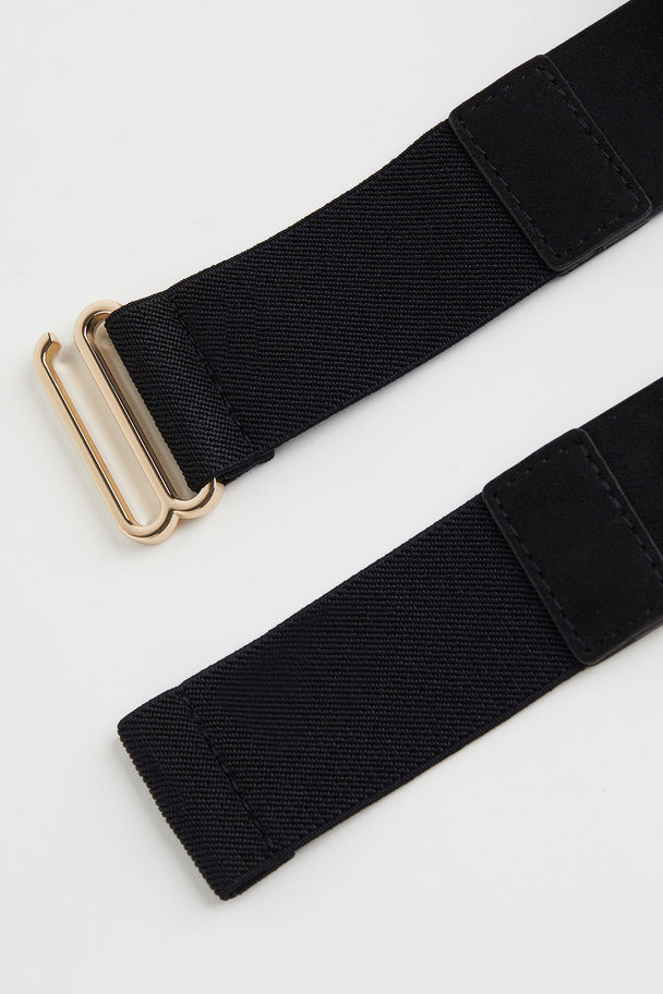 H&M Knot-detail Waist Belt Black
