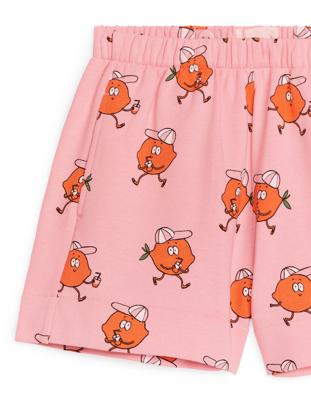 ARKET Shorts aus Frottee Rosa