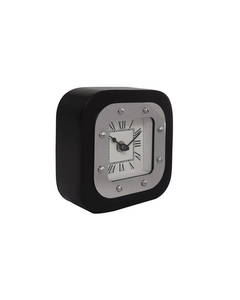 Table Clock Moments 525 silver / black