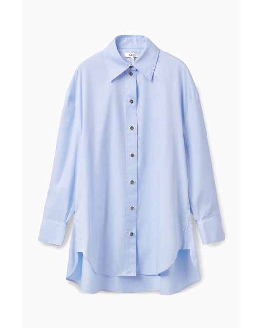COS Oversized Shirt Light Blue