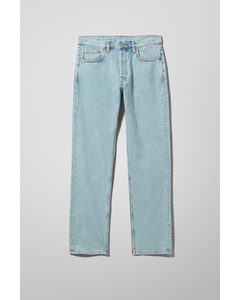 Jeans Wire mit hoher Taille und geradem Schnitt Sommerblau