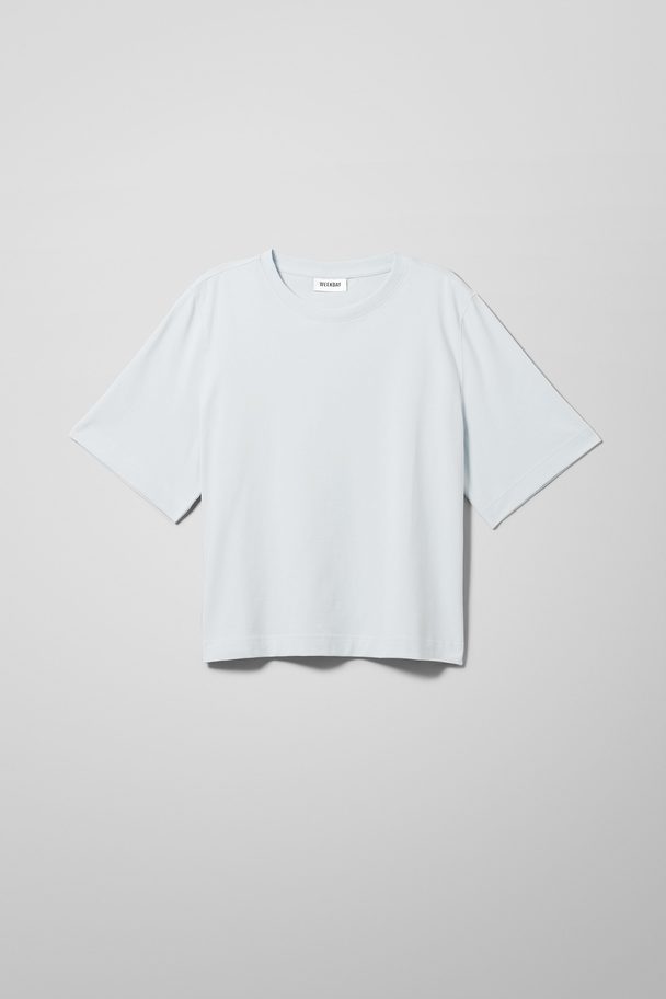 Weekday Trish Relaxed T-shirt Light Blue