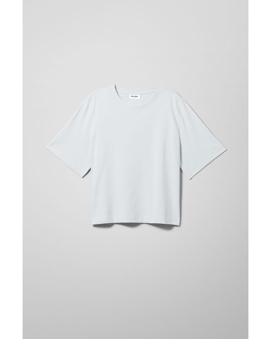 Weekday Trish Relaxed T-shirt Light Blue