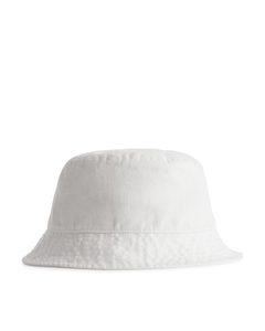 Hemp Bucket Hat Off White