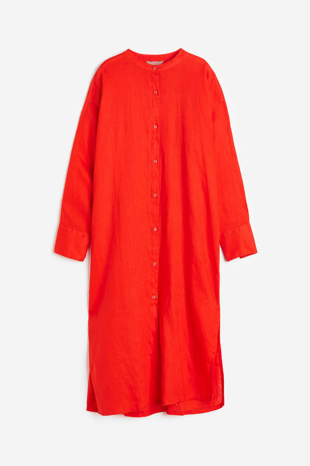 H&M Loungewear-kaftan I Hør Klar Orange