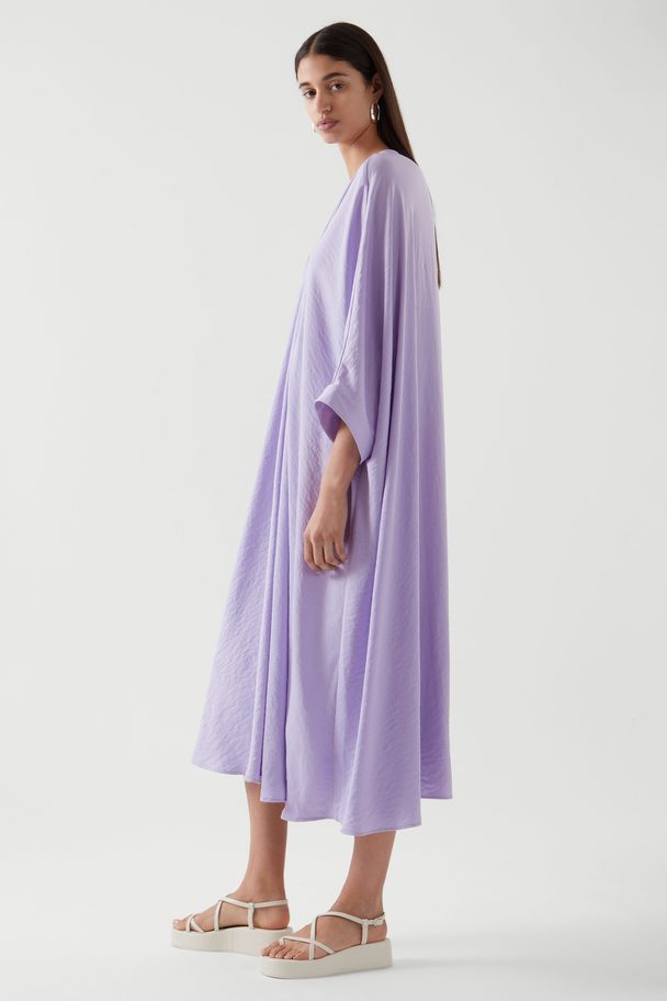 COS Longline Kaftan Dress Lilac