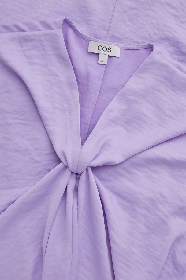 COS Longline Kaftan Dress Lilac
