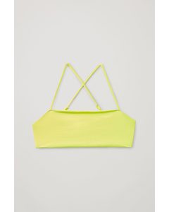 Bikini Top Neon Yellow
