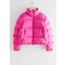 Boxy Puffer Jacket Pink