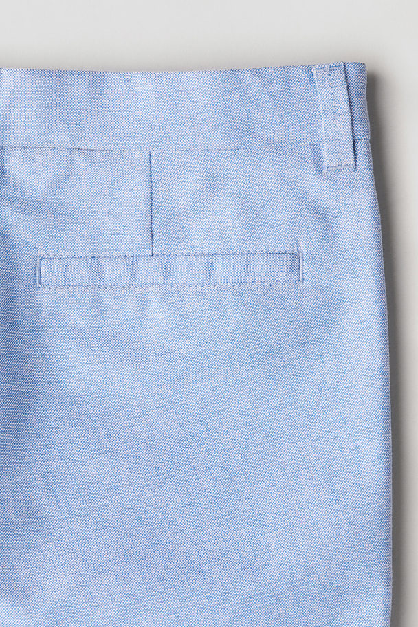 H&M Cotton Chino Shorts Light Blue