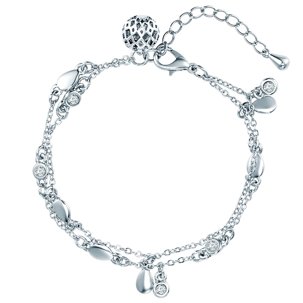 Tassioni Saint Francis Crystals Women's Bracelet