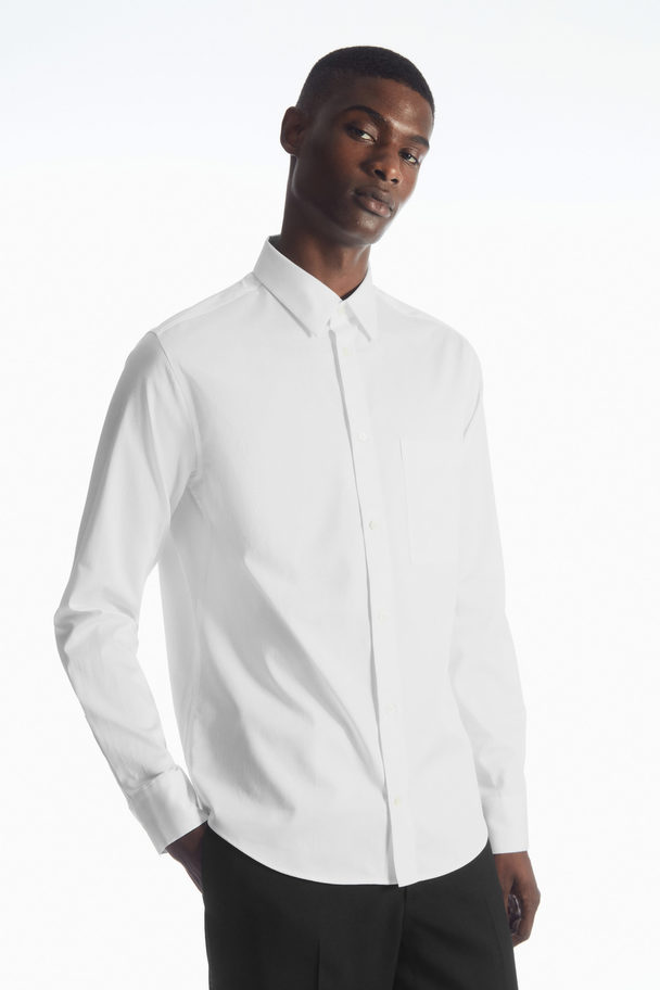 COS Patch-pocket Shirt - Regular White