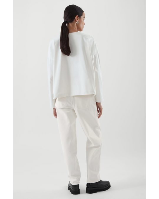 COS Boxy-fit Top White