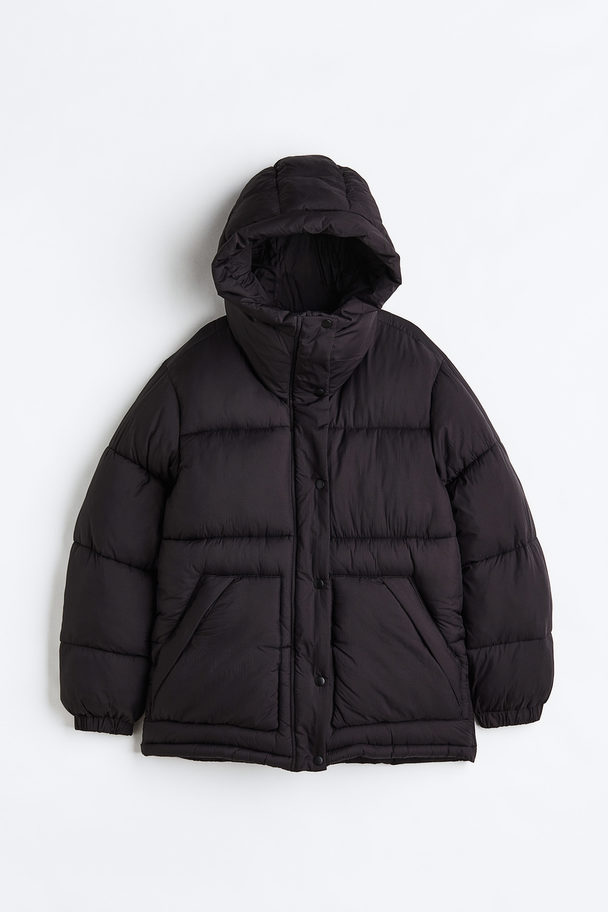 H&M Insulated Puffer Jacket Black