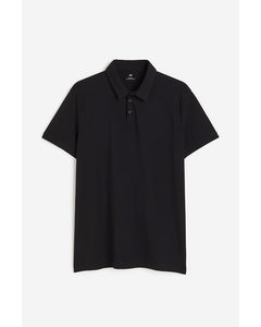 Polotrøye Slim Fit Sort