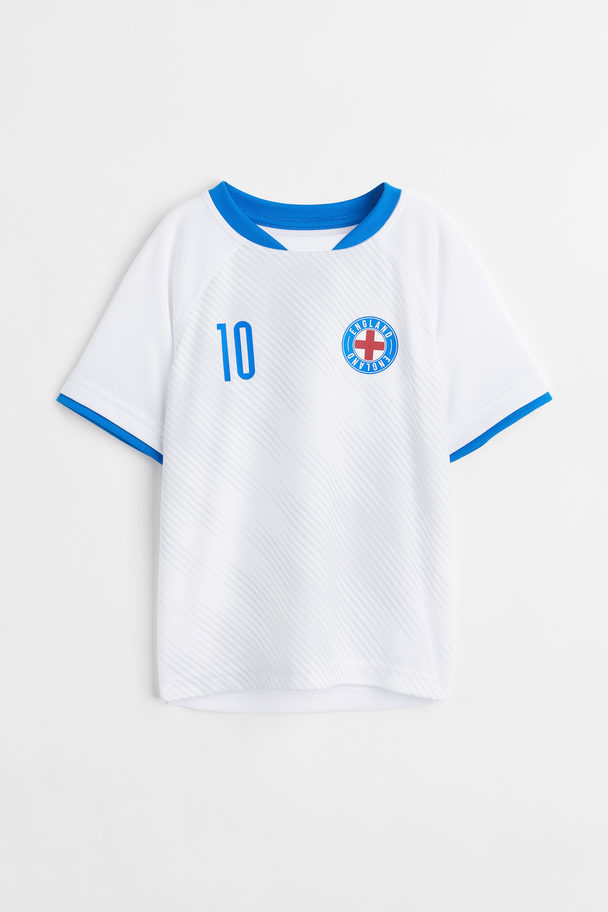 H&M Football Shirt White/england