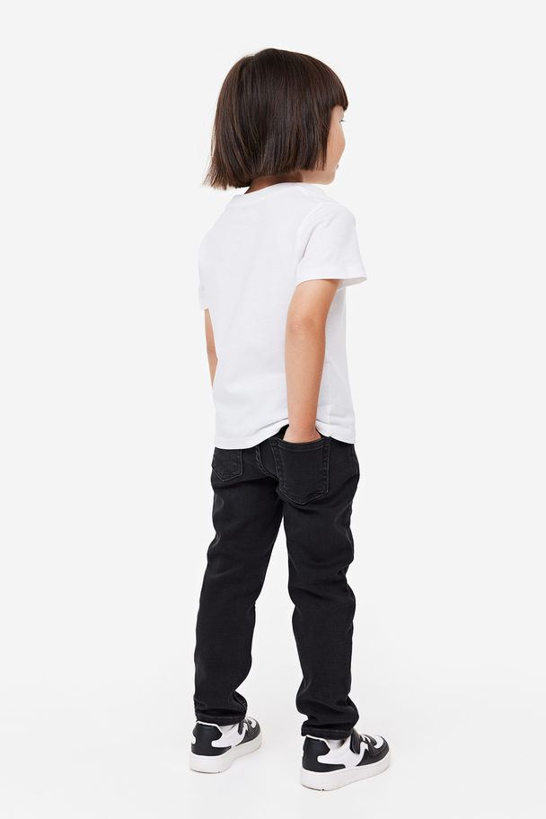 H&M Super Soft Slim Fit Jeans Zwart