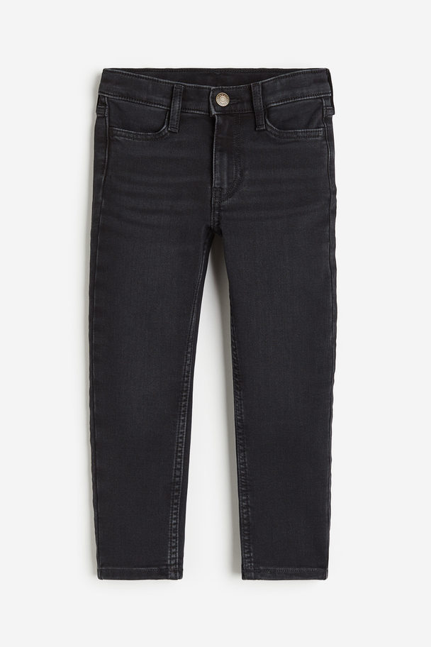 H&M Super Soft Slim Fit Jeans Zwart