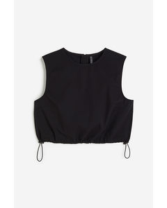 Croptop Svart