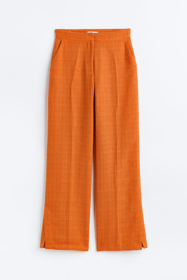 H&M Wide Trousers Orange