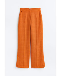 Wide Trousers Orange