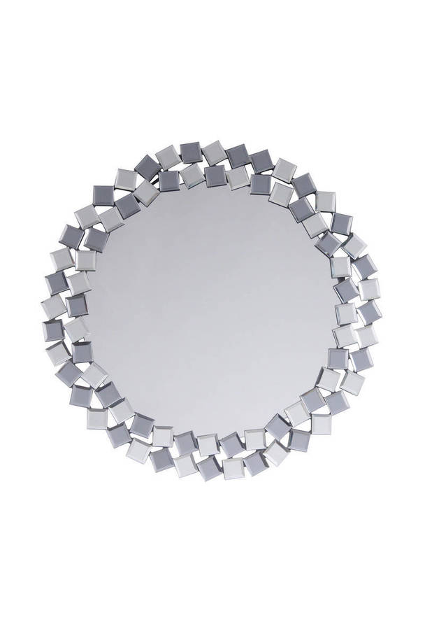 360Living Wall Mirror Mosaic 1825 silver / grey