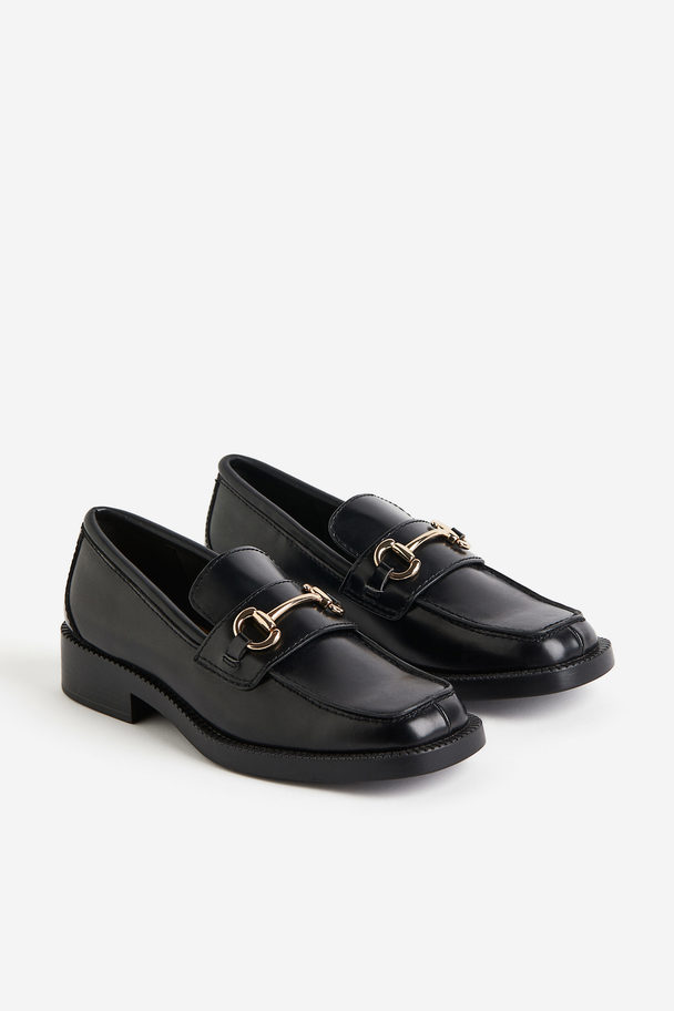 H&M Loafers Sort