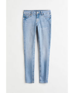 Skinny Low Jeans Hellblau