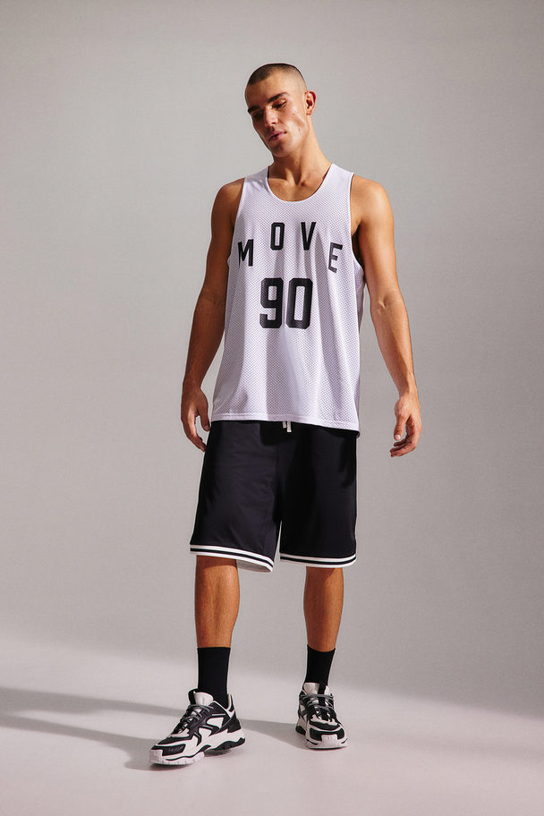 H&M Drymove™ Basketball Shirt White/move 90