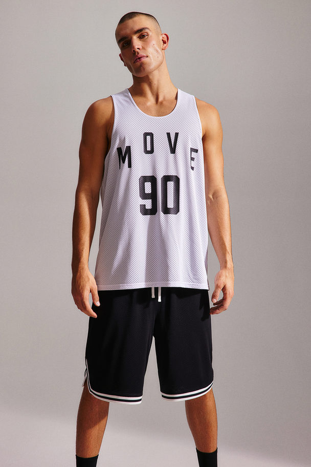 H&M Basketbalshirt Van Drymove™ Wit/move 90