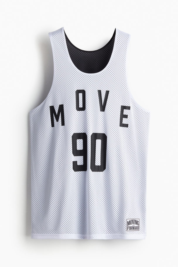 H&M Basketbalshirt Van Drymove™ Wit/move 90