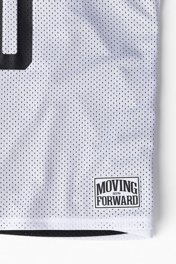 H&M Basketbalshirt Van Drymove™ Wit/move 90