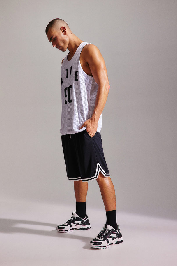 H&M Basketbalshirt Van Drymove™ Wit/move 90