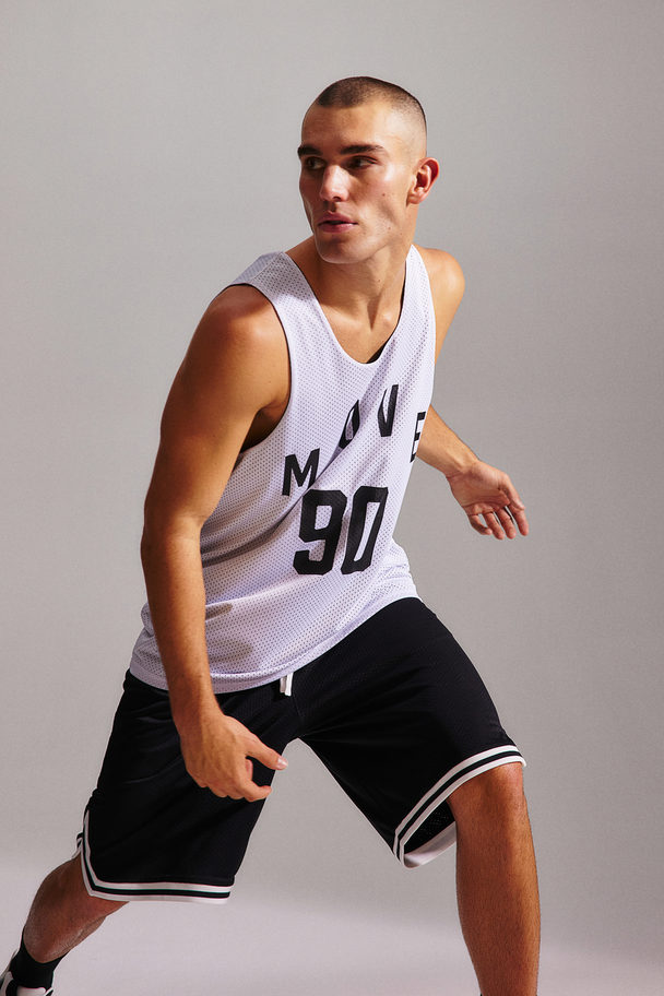 H&M Basketbalshirt Van Drymove™ Wit/move 90