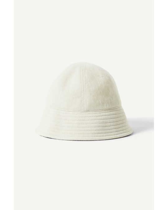 Weekday Lo Bucket Hat Off-white