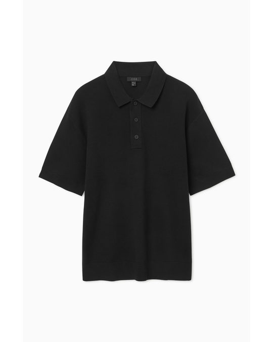 COS Polo Shirt Black