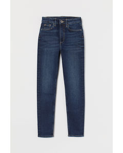 Superstretch Skinny Fit Jeans Donker Denimblauw