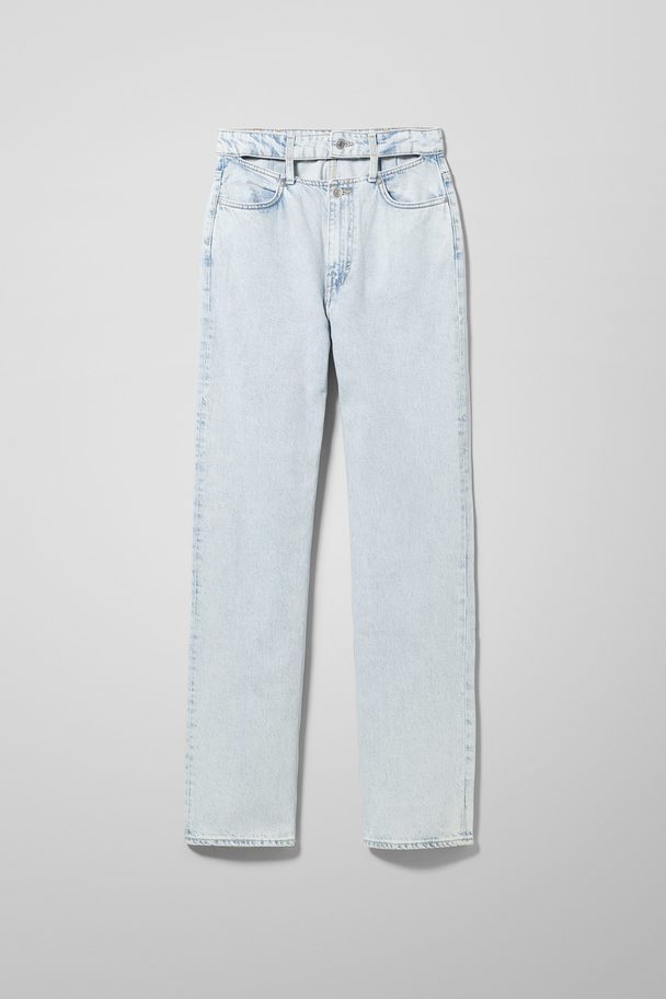 Weekday Ewer Denim Trousers Cold Blue Cold Blue
